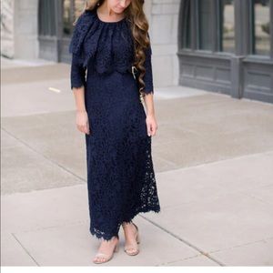 Dainty Jewells Antebellum Navy Dress XL